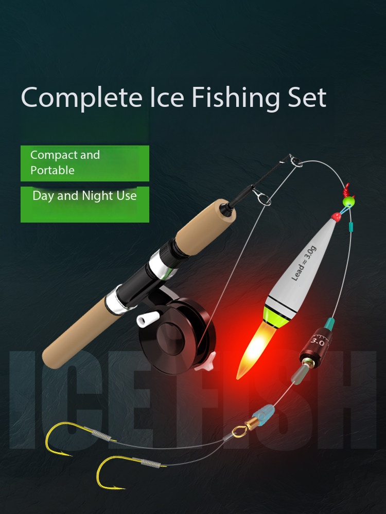 Nieuwe IJsvisstok Ultra Korte  - Fishing Rod Ice recensie en prijs