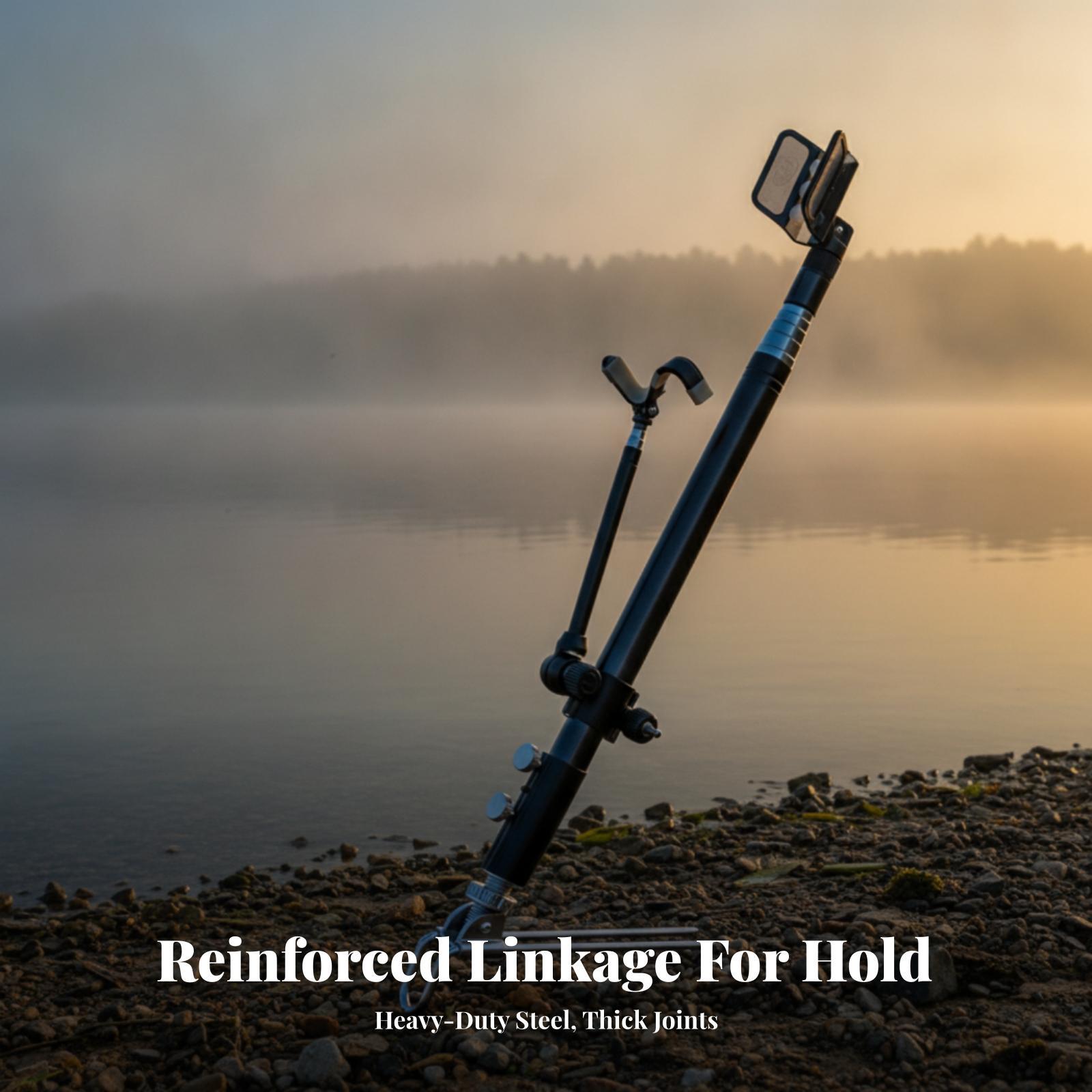 Stevige hengelstandaard met ee - Fishing Rod Boat recensie en prijs