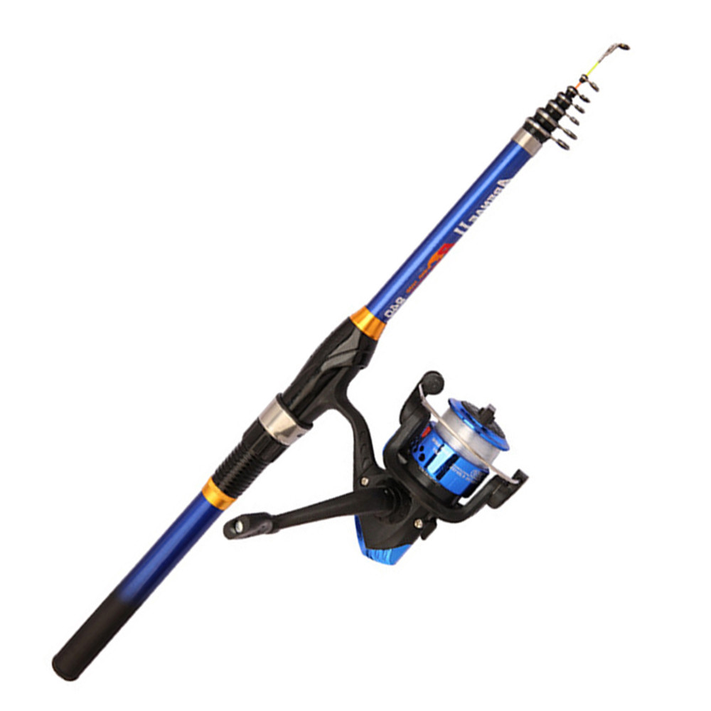 Telescopische hengel van licht - Fishing Rod Surf recensie en prijs