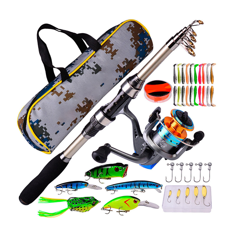 Hengel- en molencombinatie, te - Fishing Rod Combo recensie en prijs
