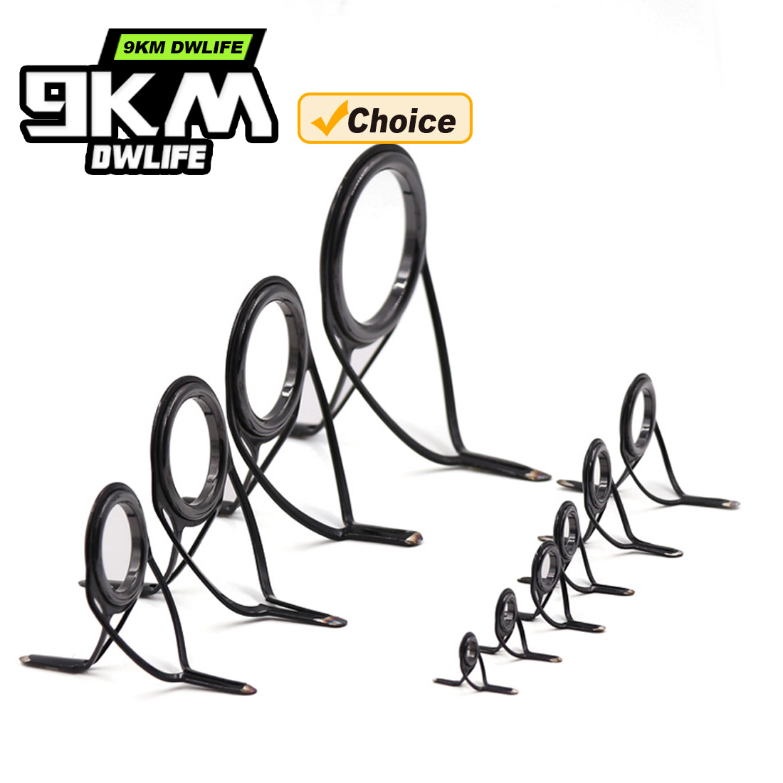 9KM OB Gebogen Hengelgeleiders - Fishing Rod Casting recensie en prijs