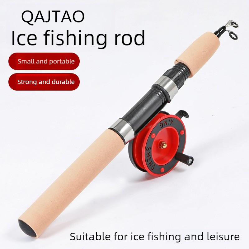 QAJTAO ijsvishengel, 55 cm/75  - Fishing Rod Ice recensie en prijs