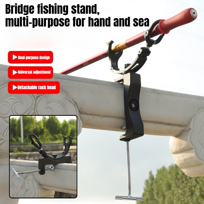 360 °   Draaibaar, verstelbaar - Fishing Rod Rack recensie en prijs