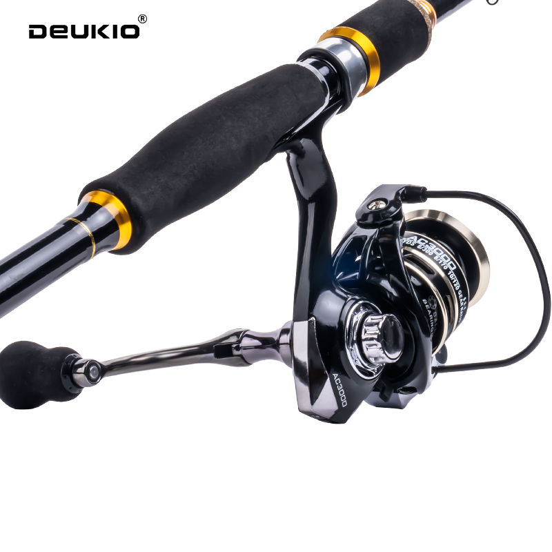 DEUKIO 1.8/2.1m Carbon Spinnin - Fishing Rod Combo recensie en prijs